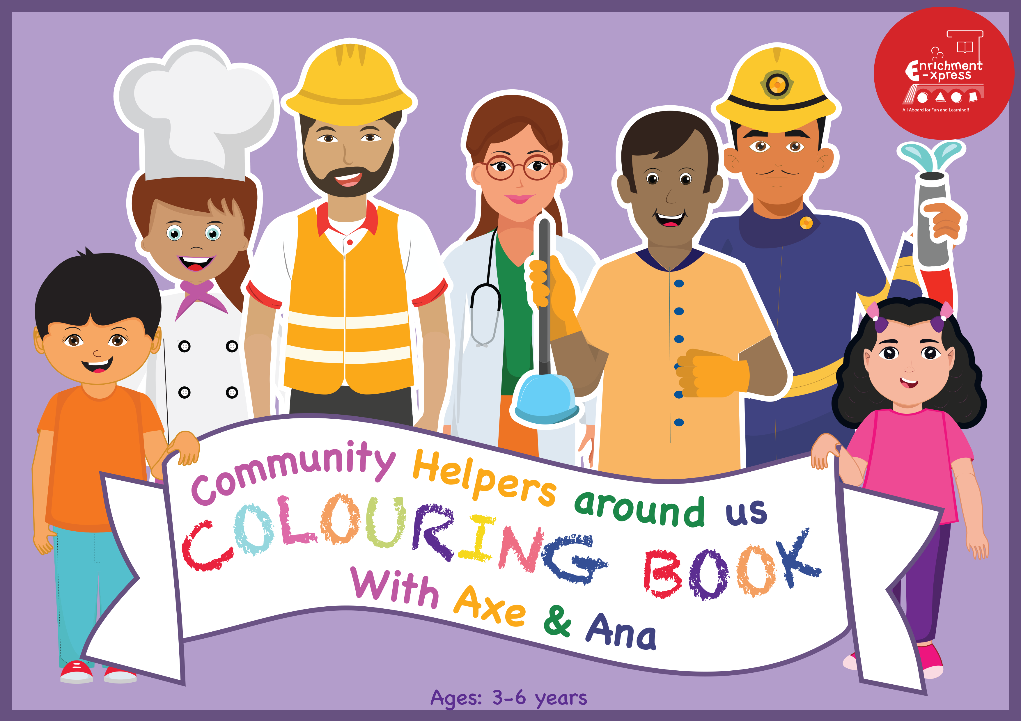 Colouring book cover 3